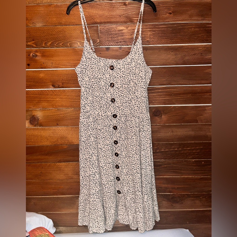 Cheetah print summer dress